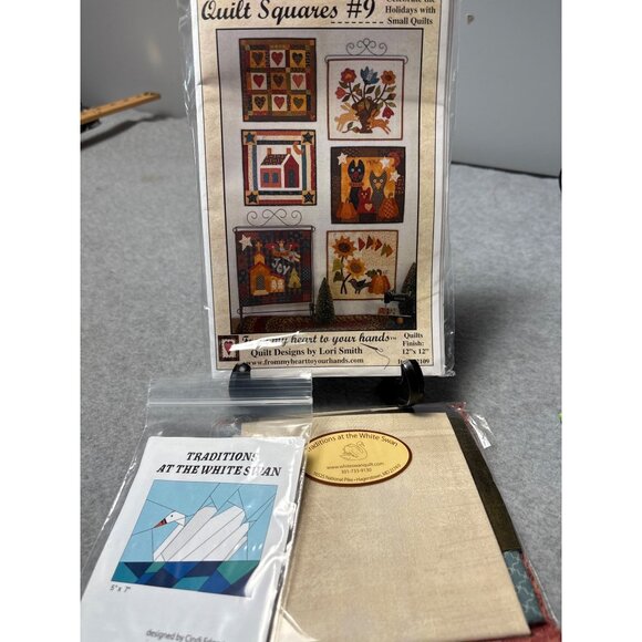 Celebrate the Holidays with Small Quilt Squares#9 Easter Fabric Kit & Traditions - Picture 8 of 8